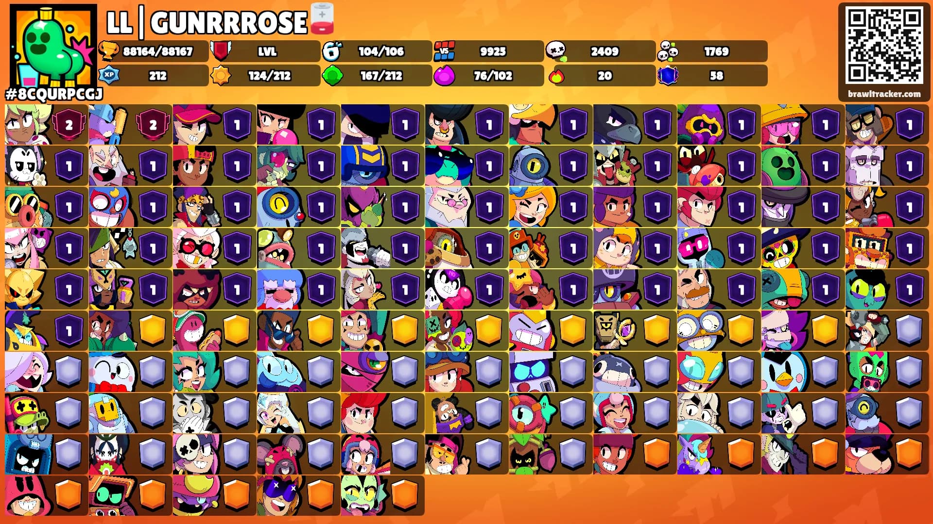 LL|GUNRRROSE🪫's Ranks