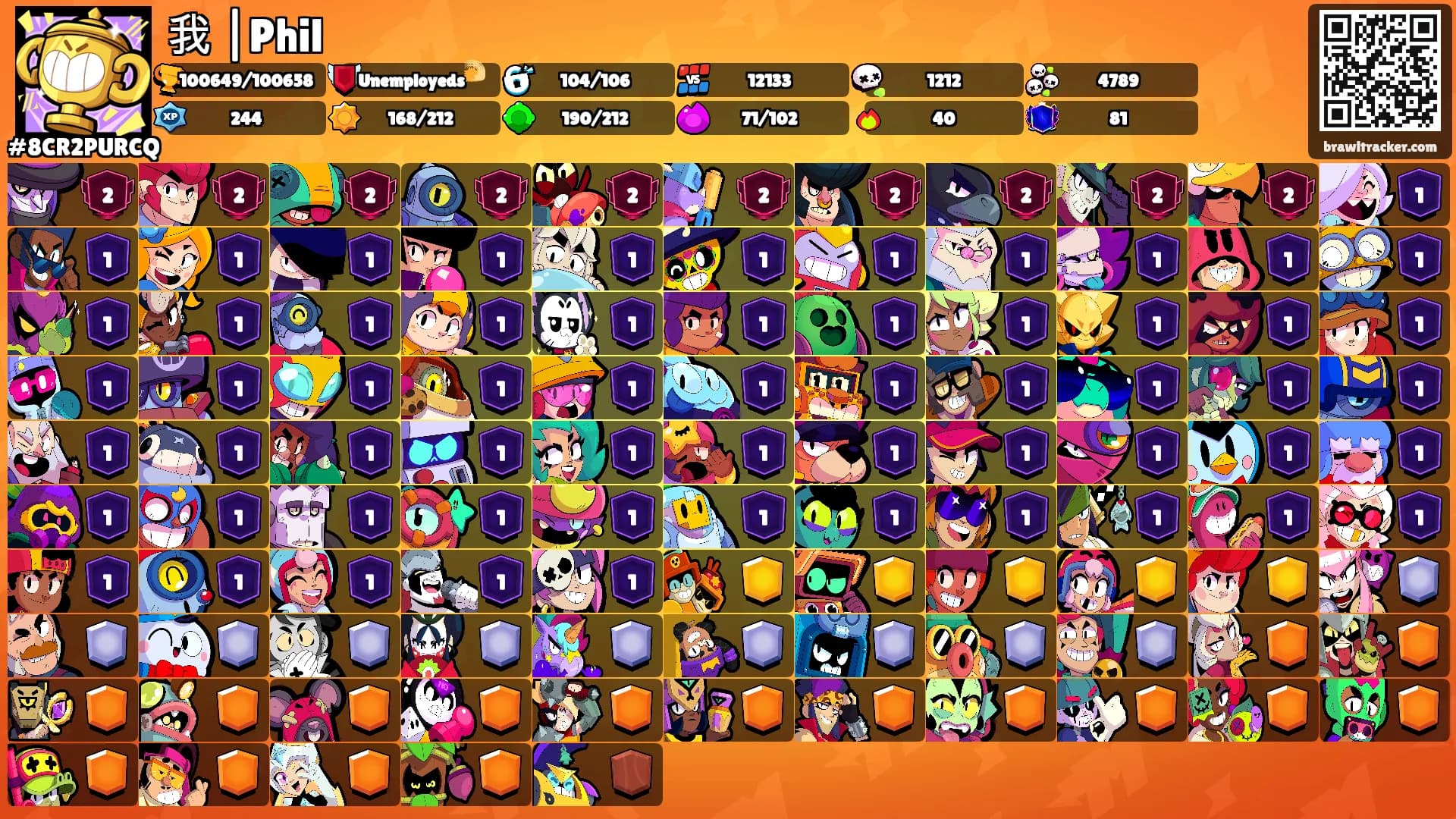 我 |Phil's Ranks
