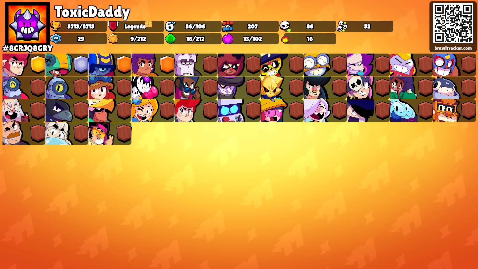 ToxicDaddy's Ranks