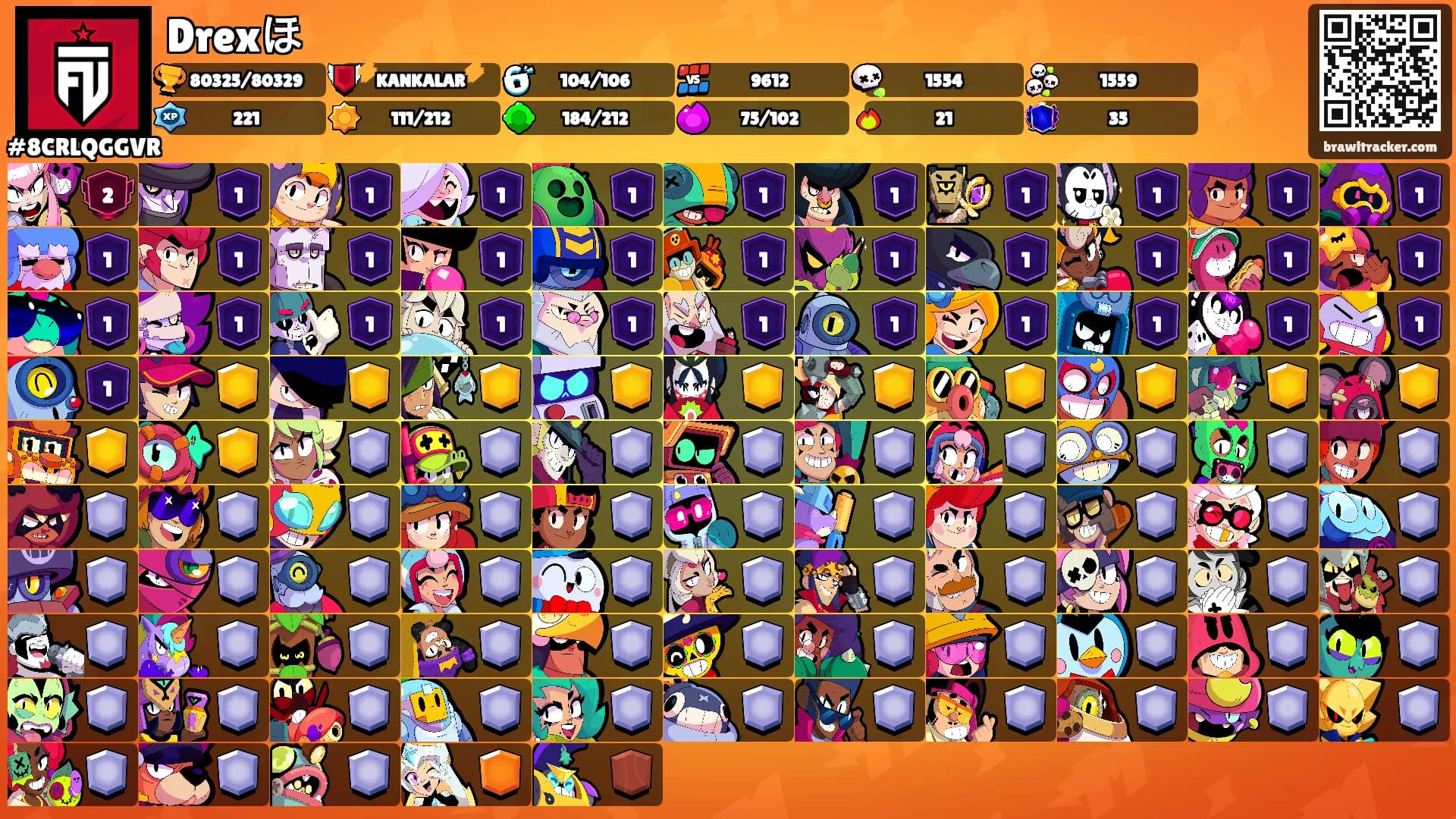 Drexほ's Ranks
