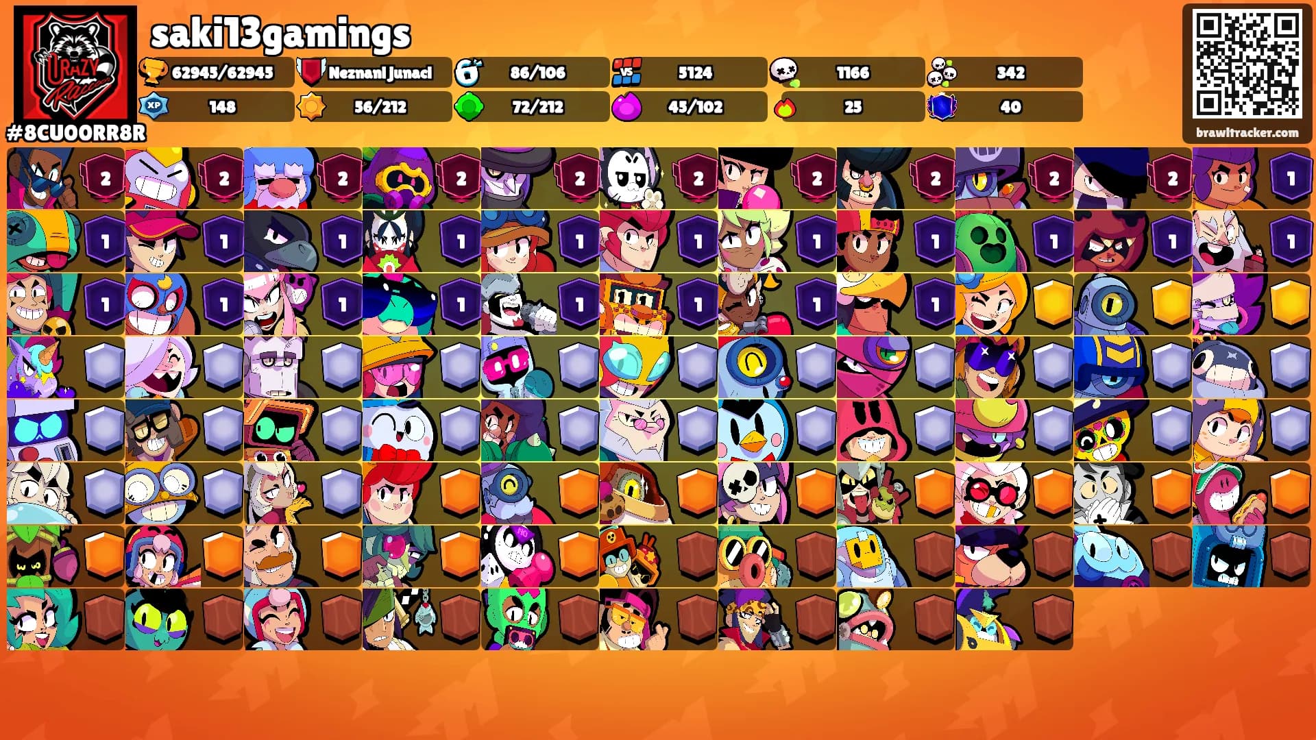 saki13gamings's Ranks
