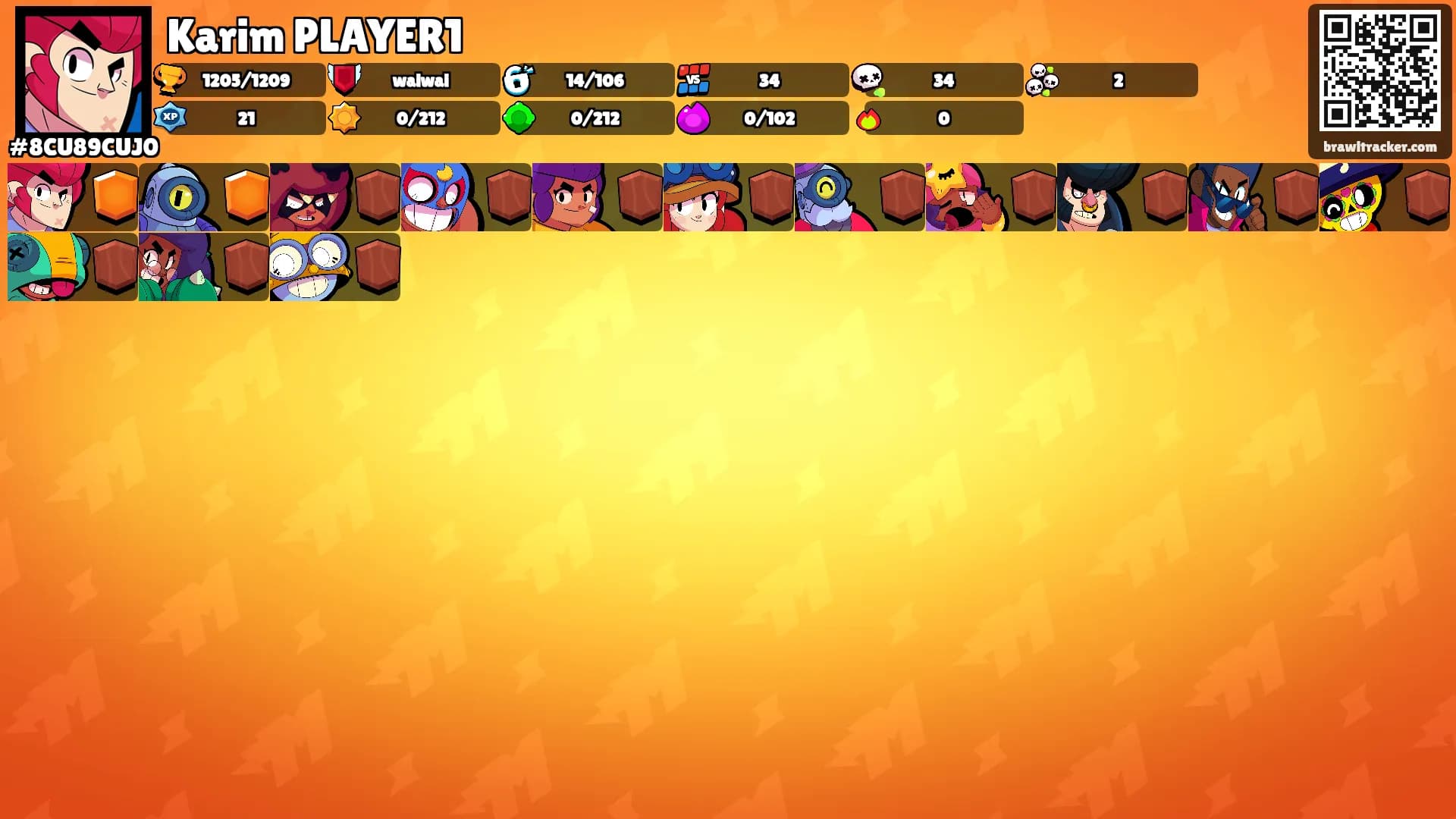 Karim PLAYER1's Ranks