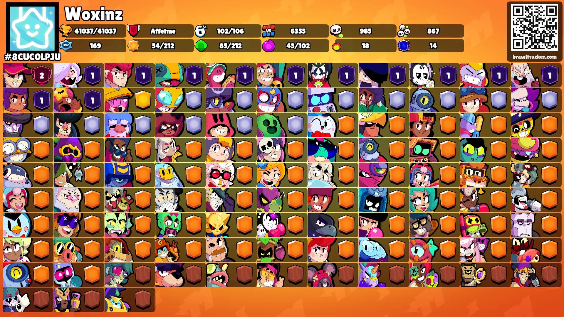 Woxinz's Ranks