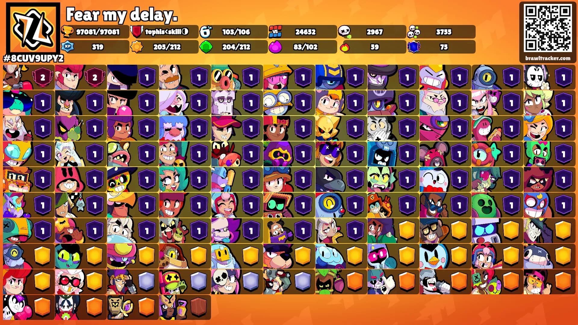 Fear my delay.'s Ranks