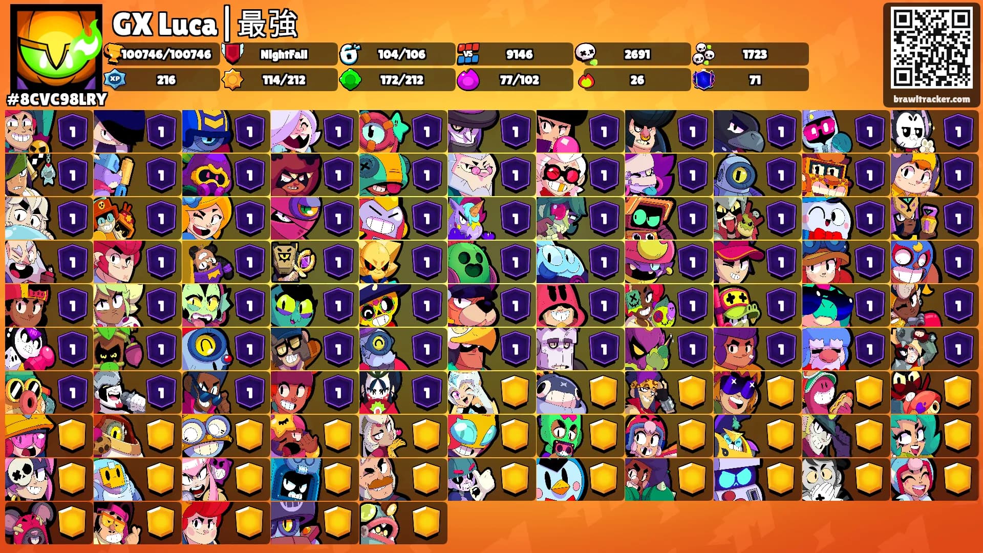 GX Luca|最強's Ranks
