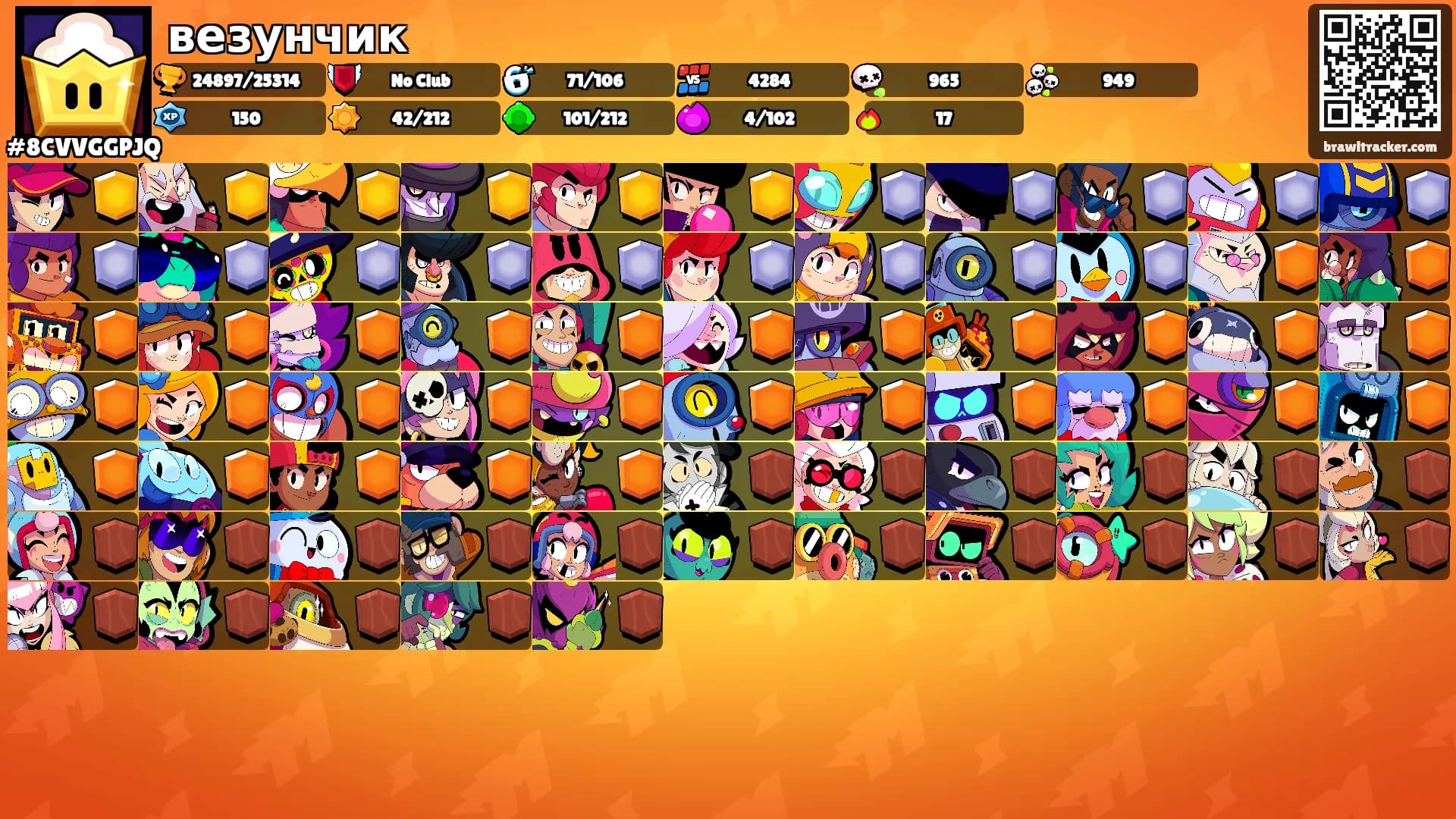 везунчик's Ranks