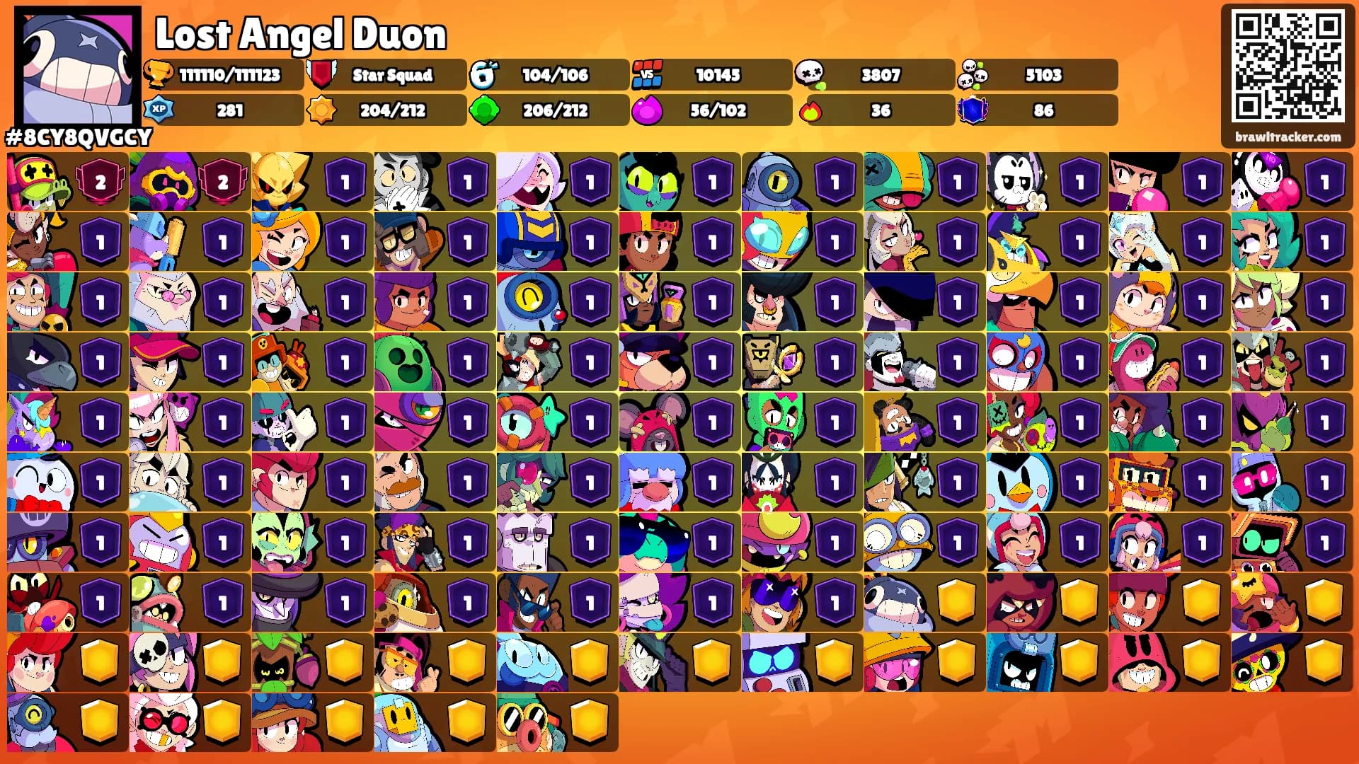 Lost Angel Duon's Ranks