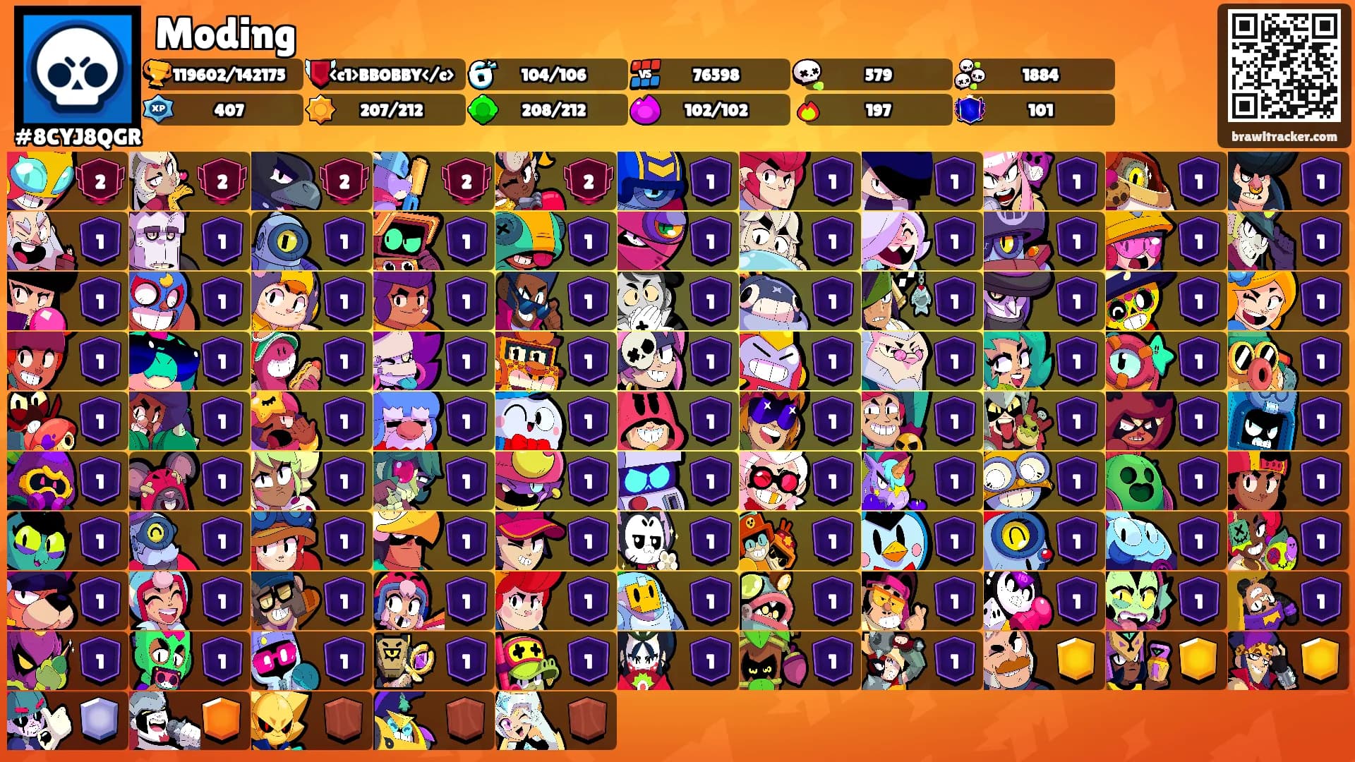 Moding's Ranks