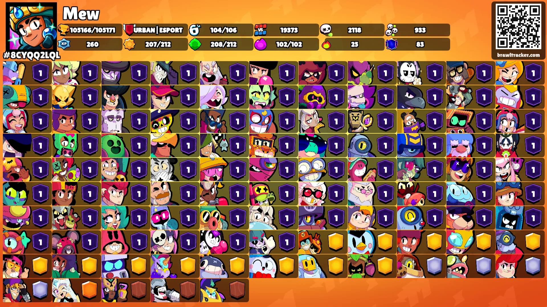 Mew's Ranks