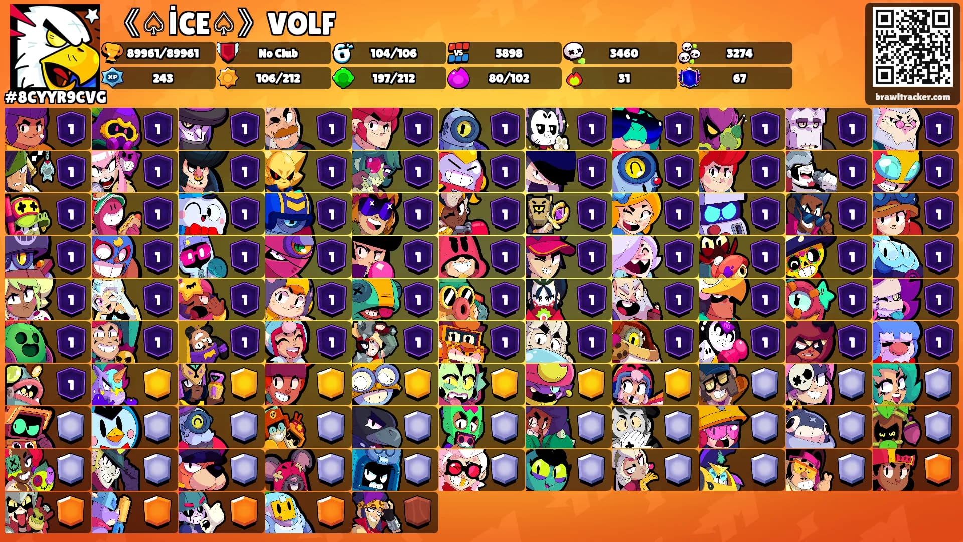 《♤İCE♤》VOLF's Ranks