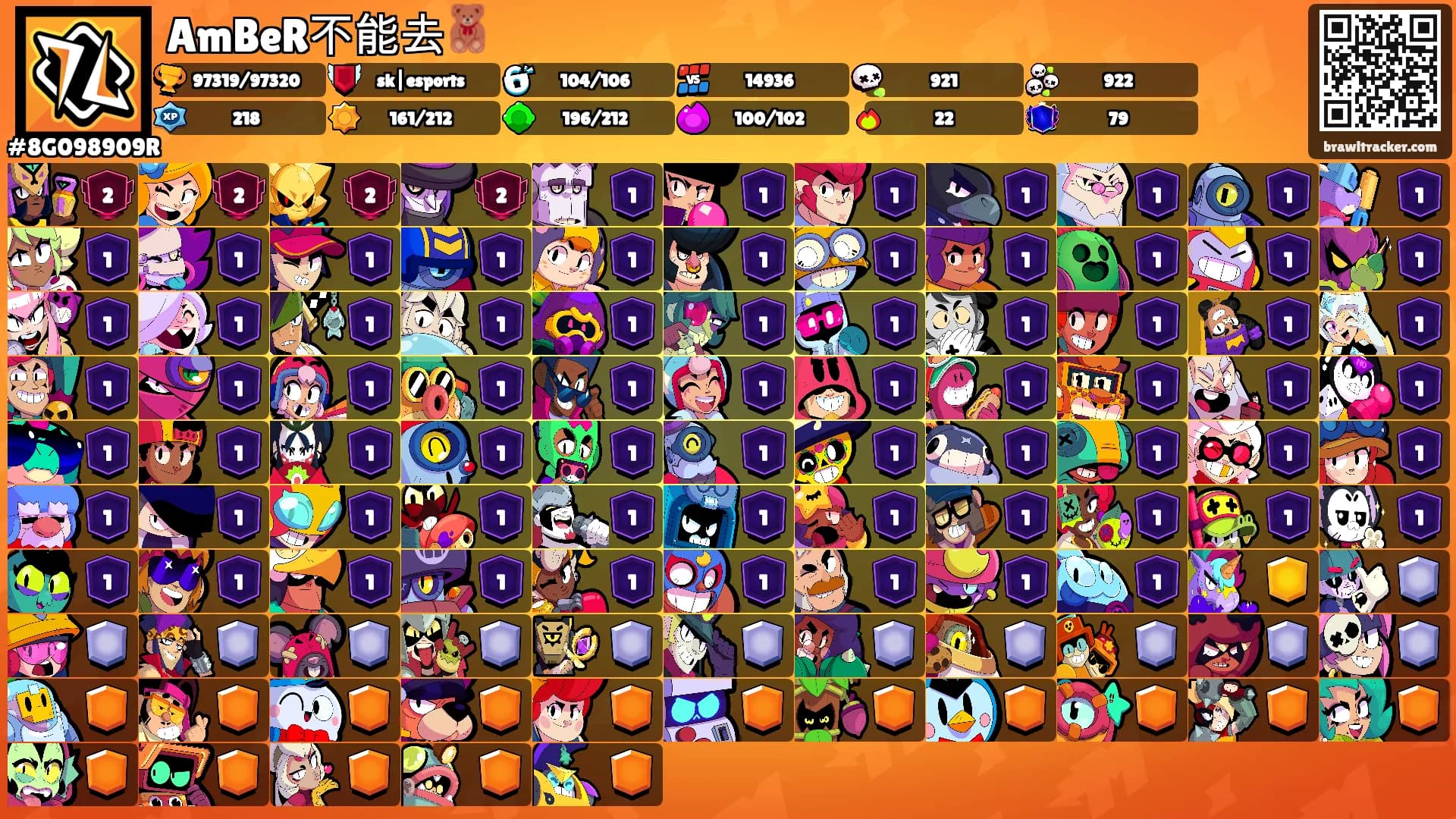 AmBeR不能去🧸's Ranks