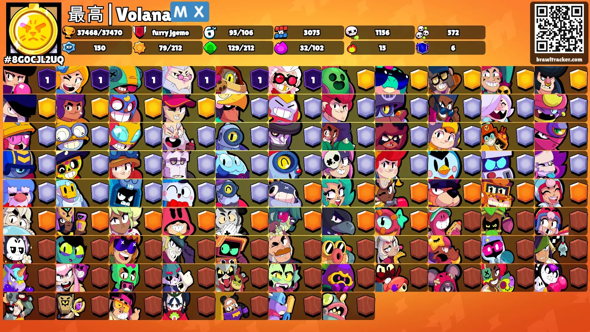 最高|Volana🇲🇽's Ranks