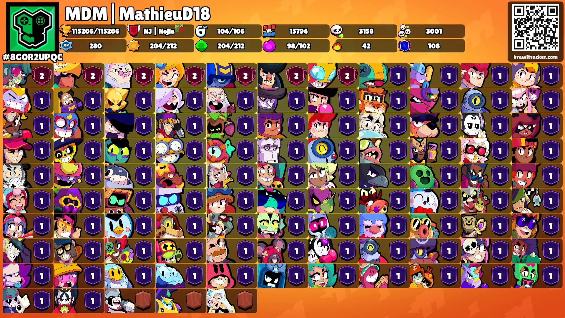 MDM|MathieuD18's Ranks