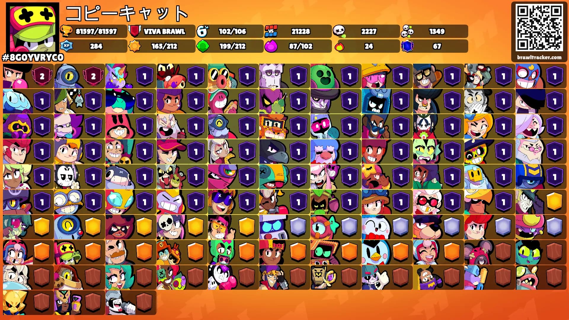 コピーキャット's Ranks