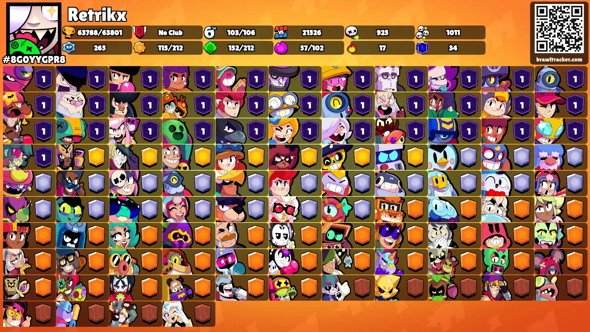 Retrikx's Ranks