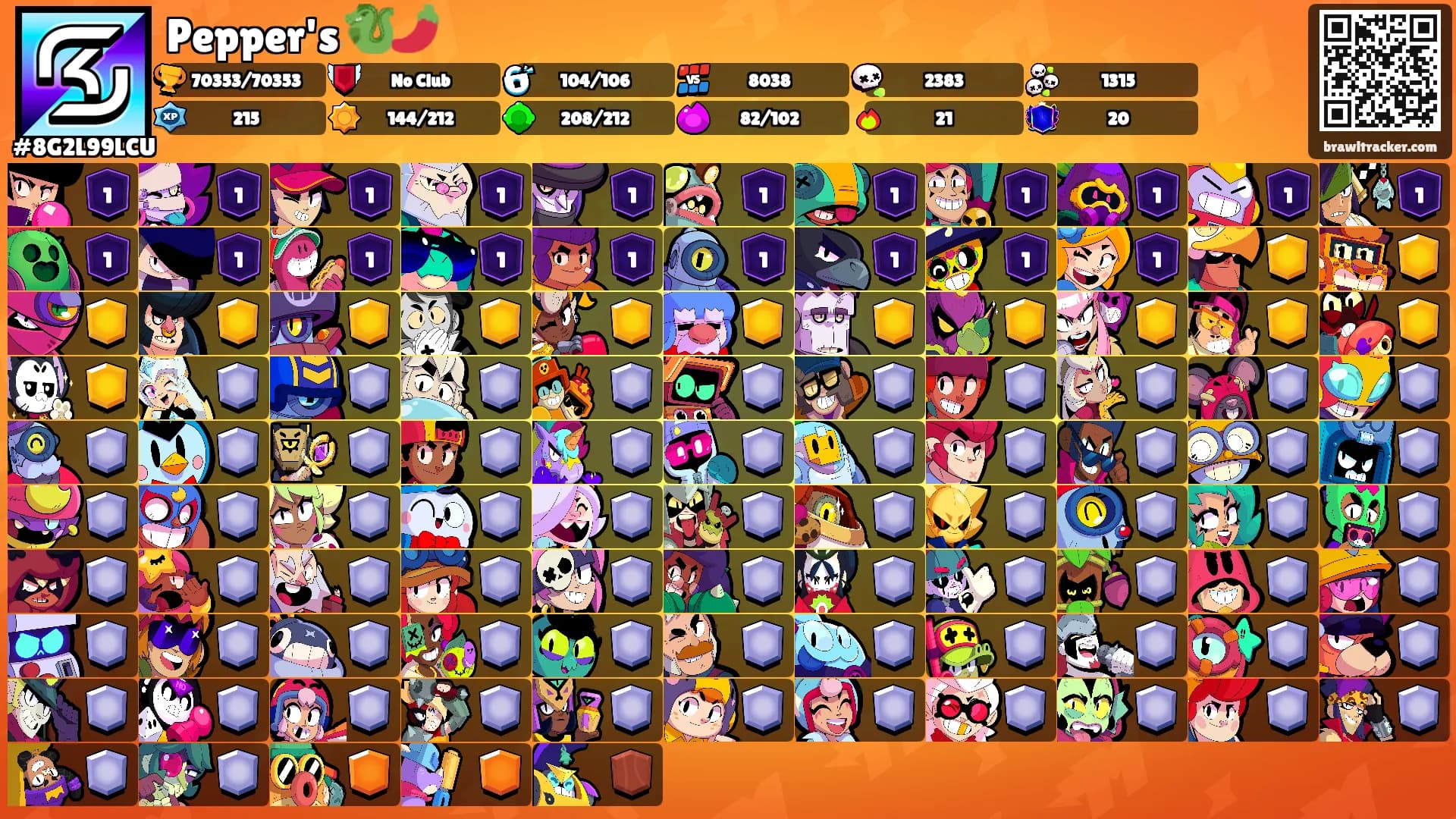 Pepper's 🐉🌶️'s Ranks