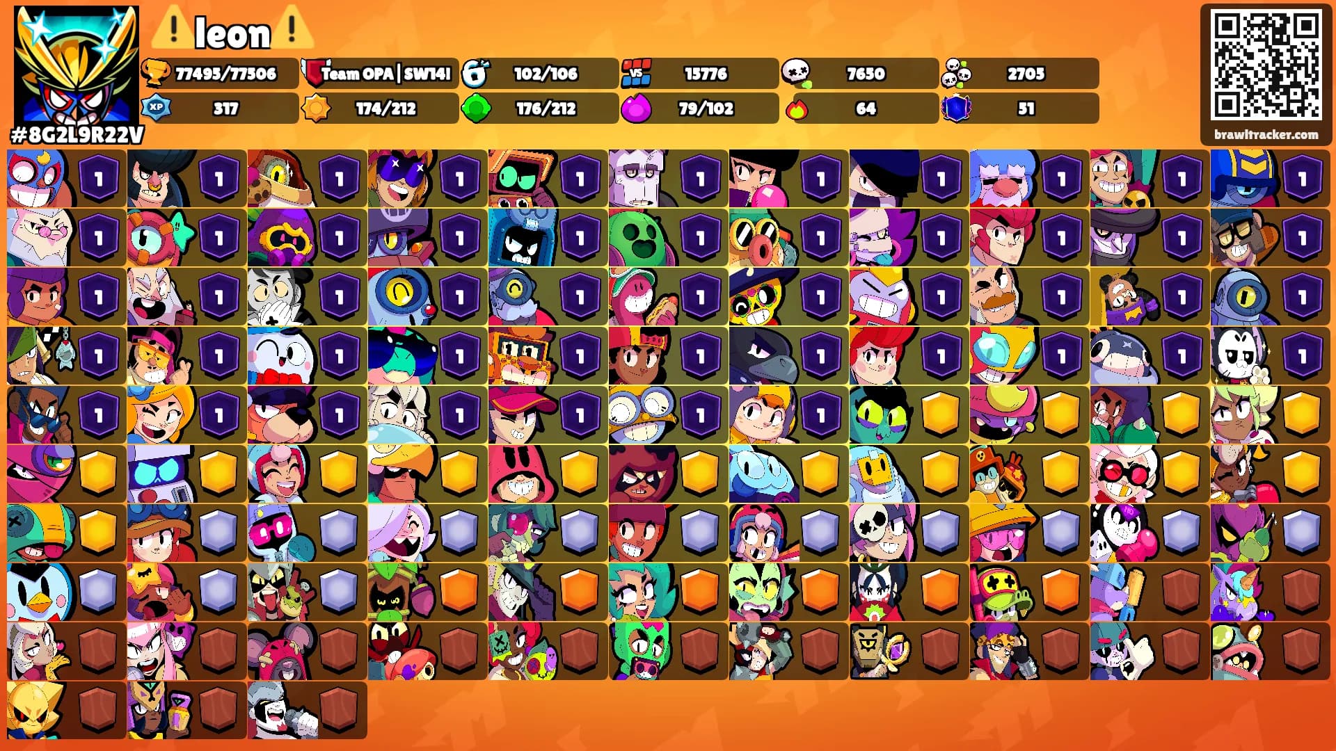 ⚠️leon⚠️'s Ranks