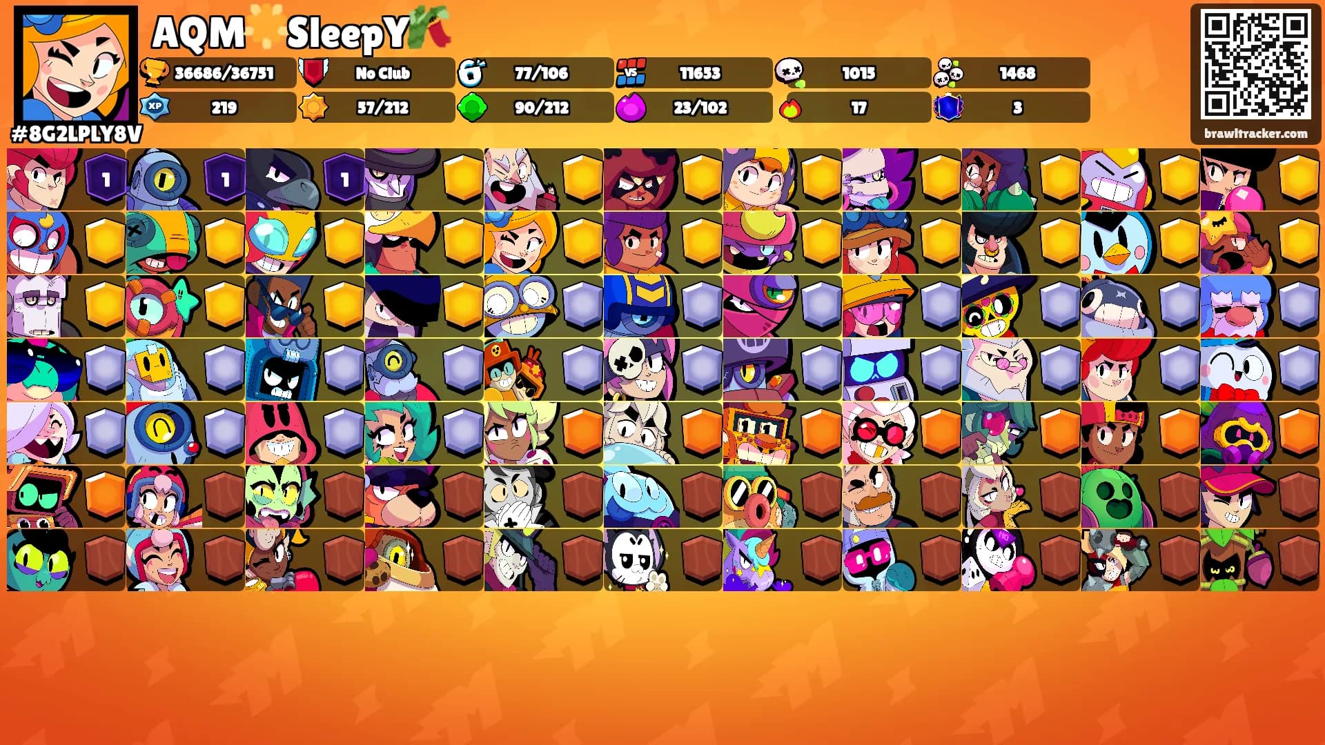 AQM🌟SleepY🎋's Ranks
