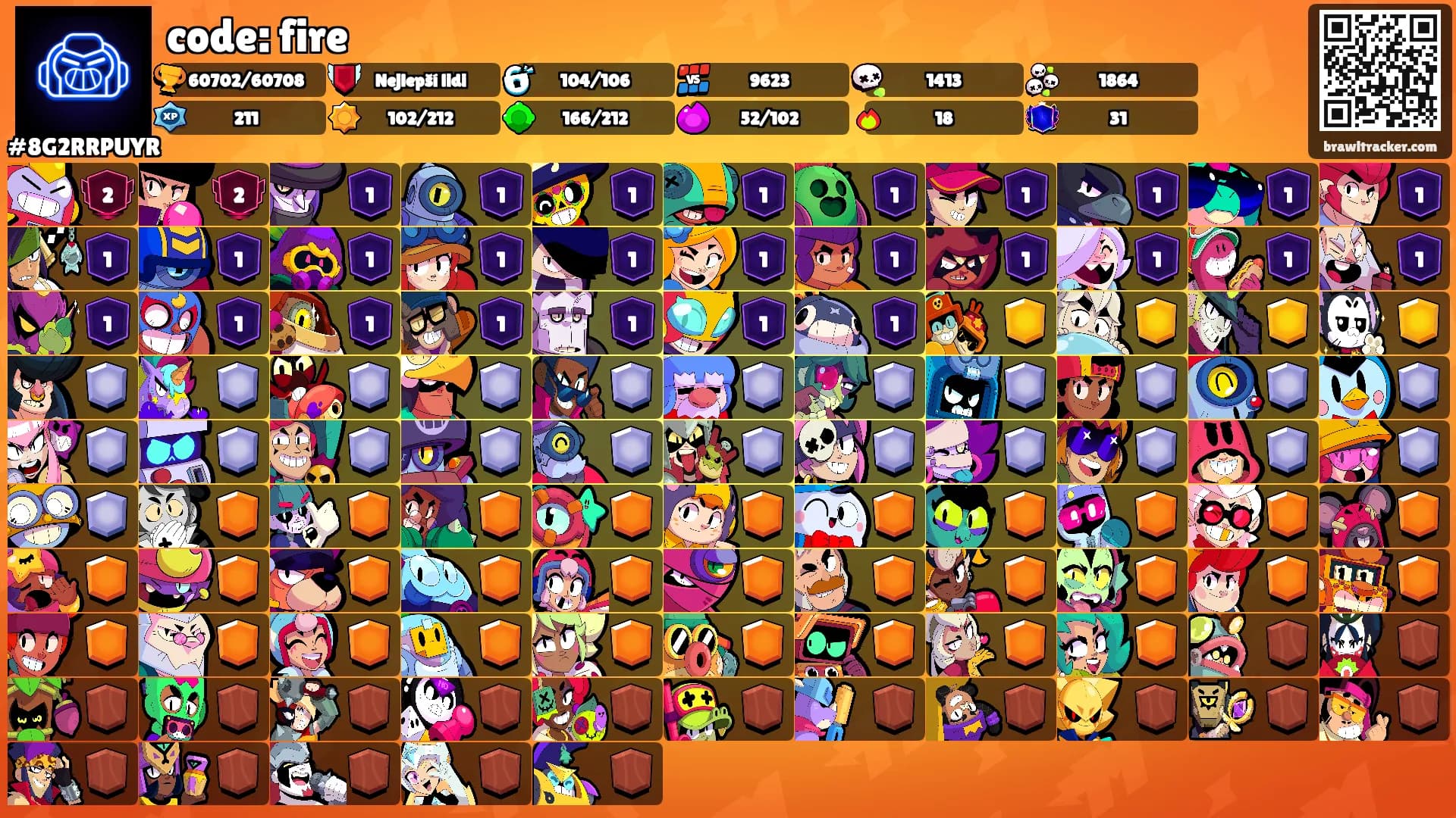 code: fire's Ranks