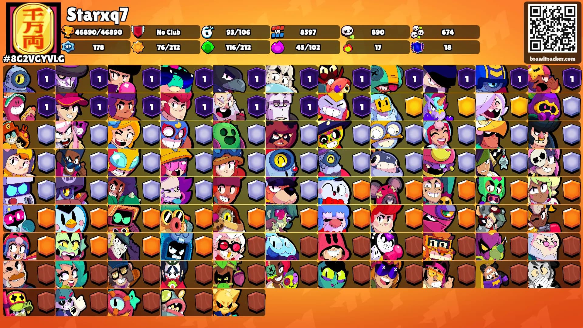 Starxq7's Ranks
