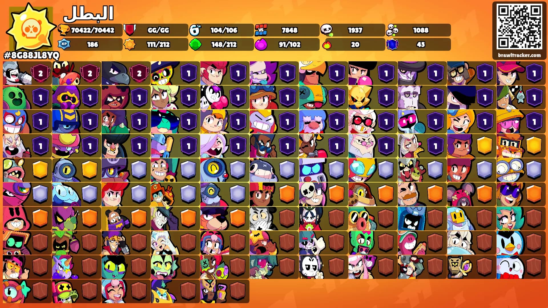 البطل's Ranks