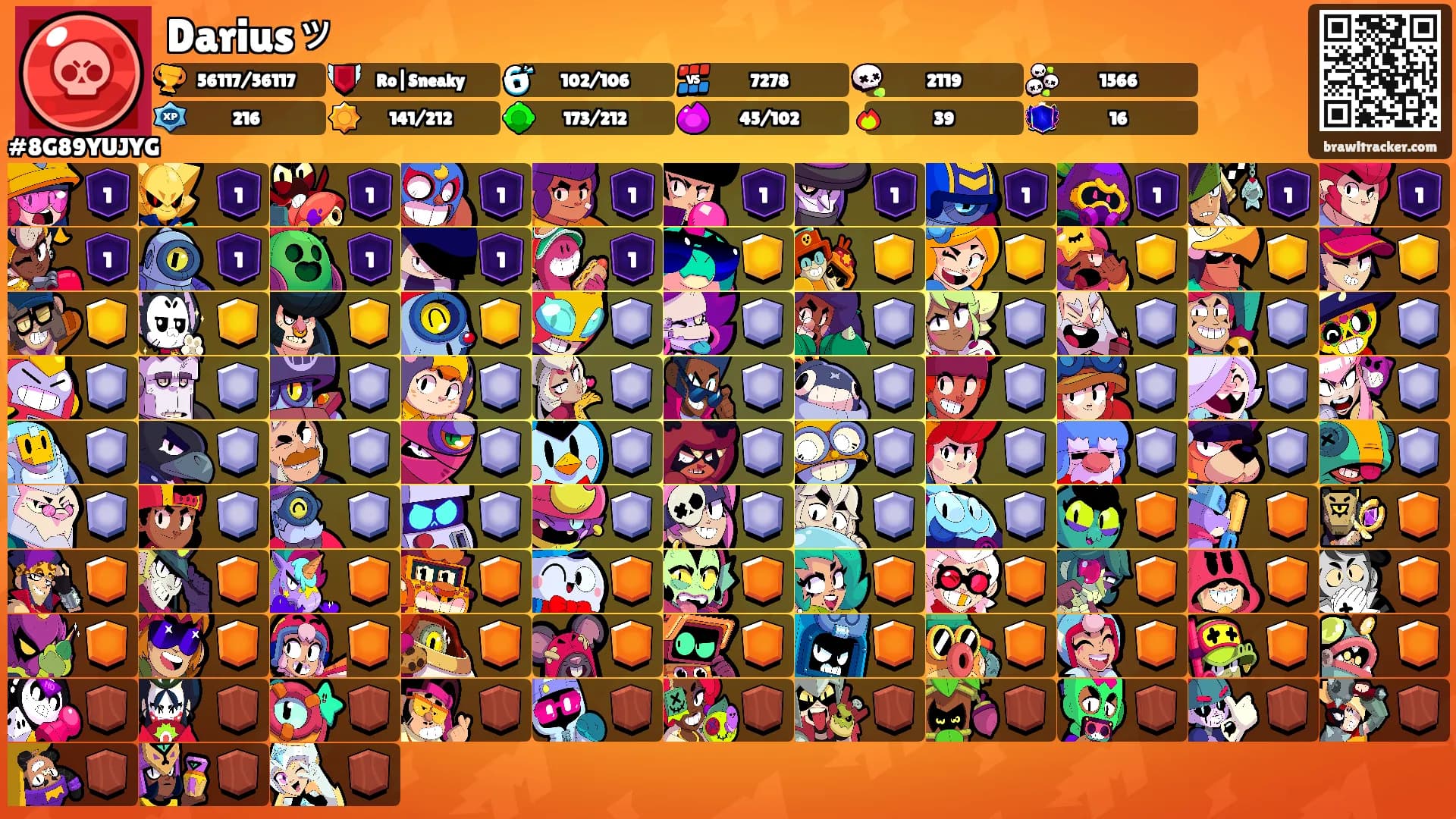 Dariusッ's Ranks