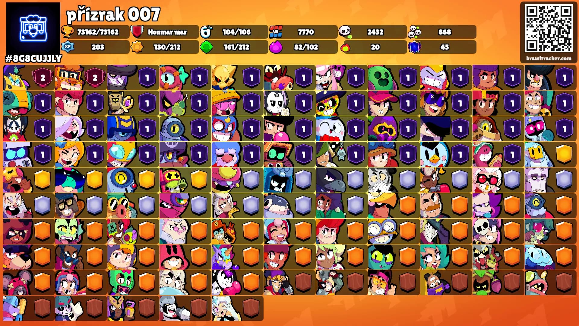 přízrak 007's Ranks