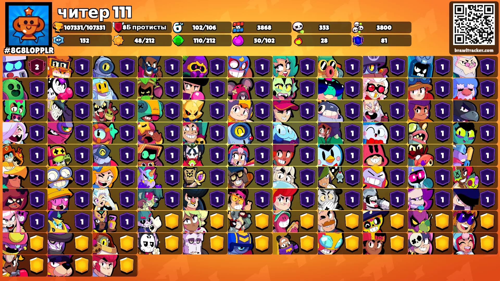 читер 111's Ranks