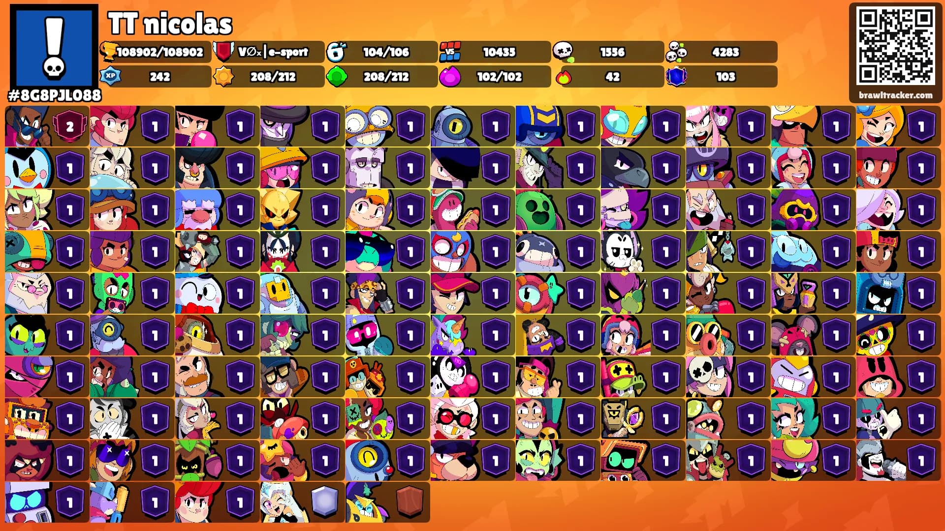TT nicolas's Ranks