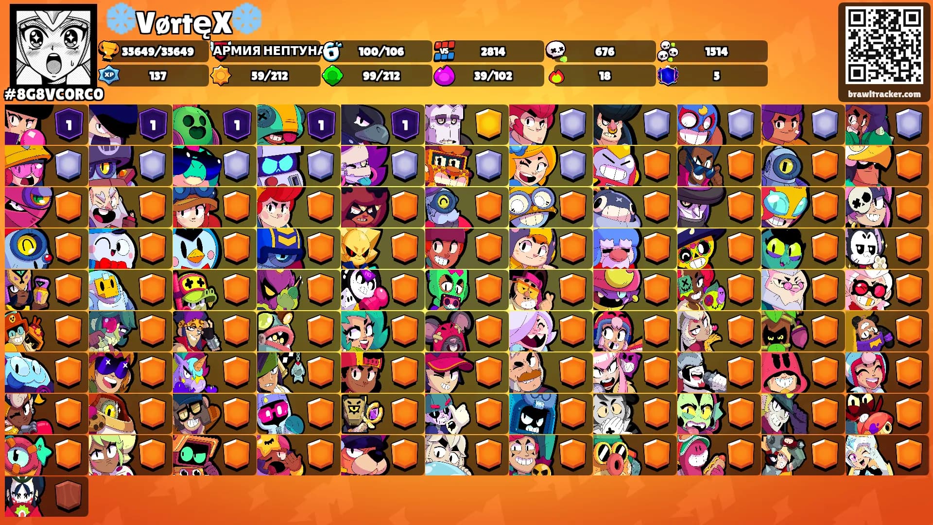 ❄️VørtęX❄️'s Ranks