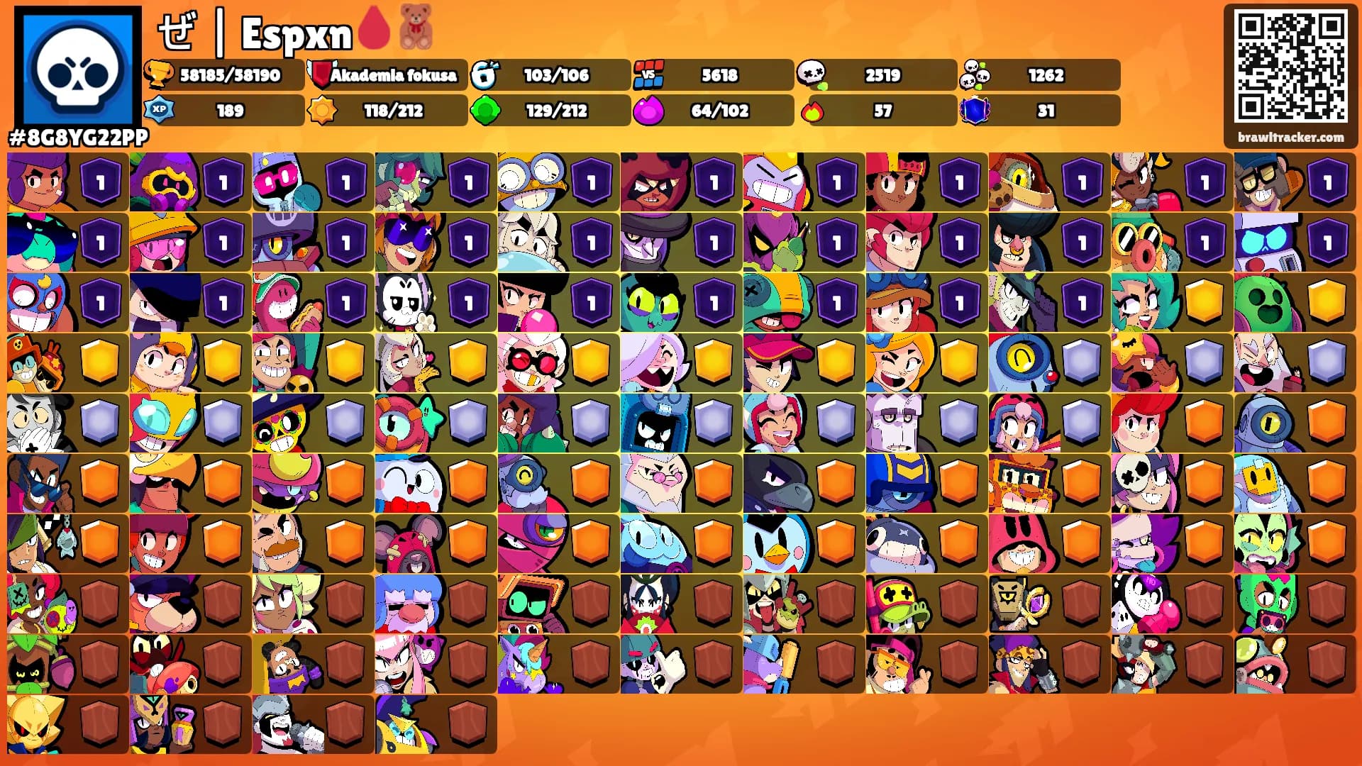 ぜ | Espxn🩸🧸's Ranks