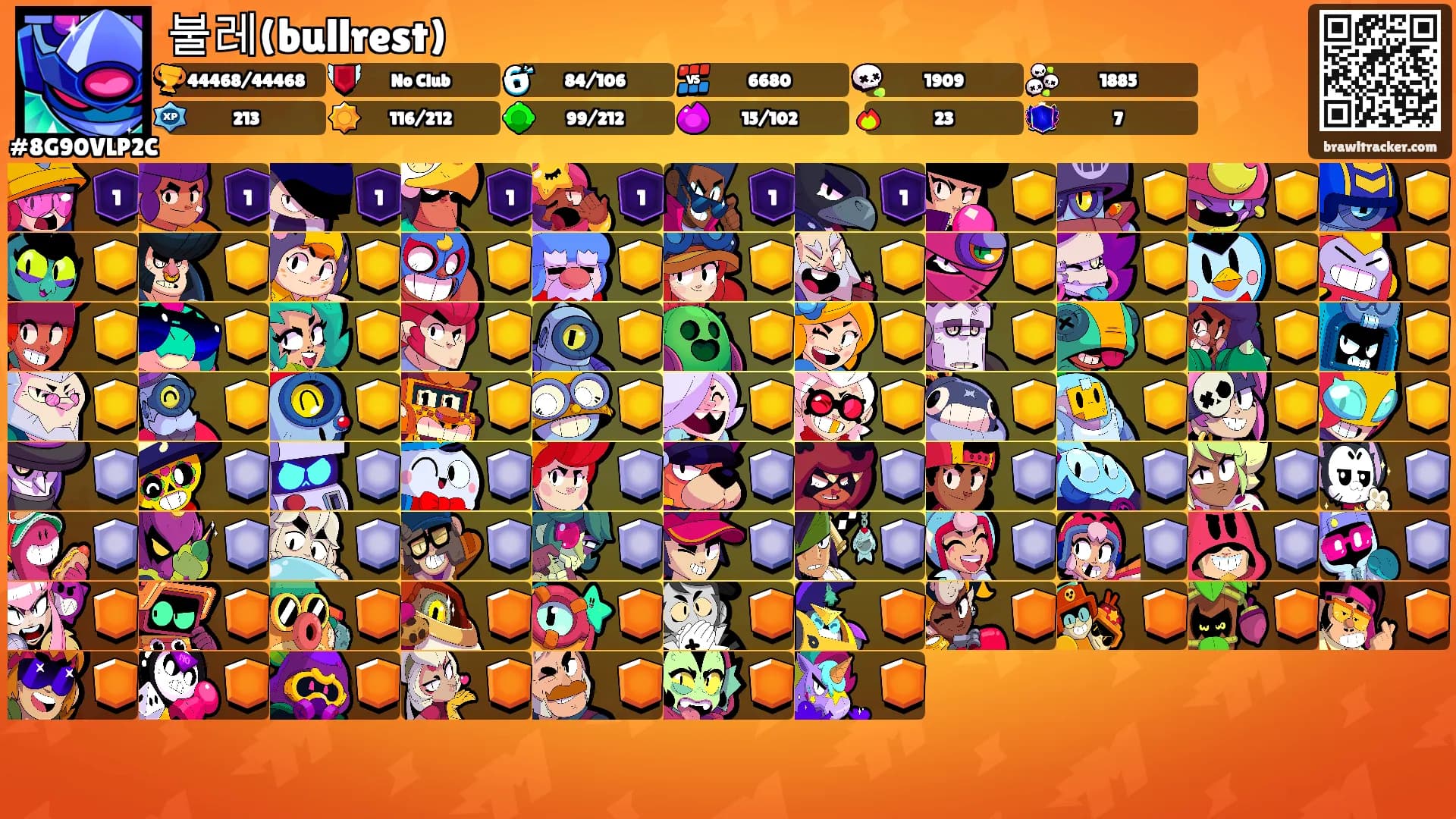 불레(bullrest)'s Ranks
