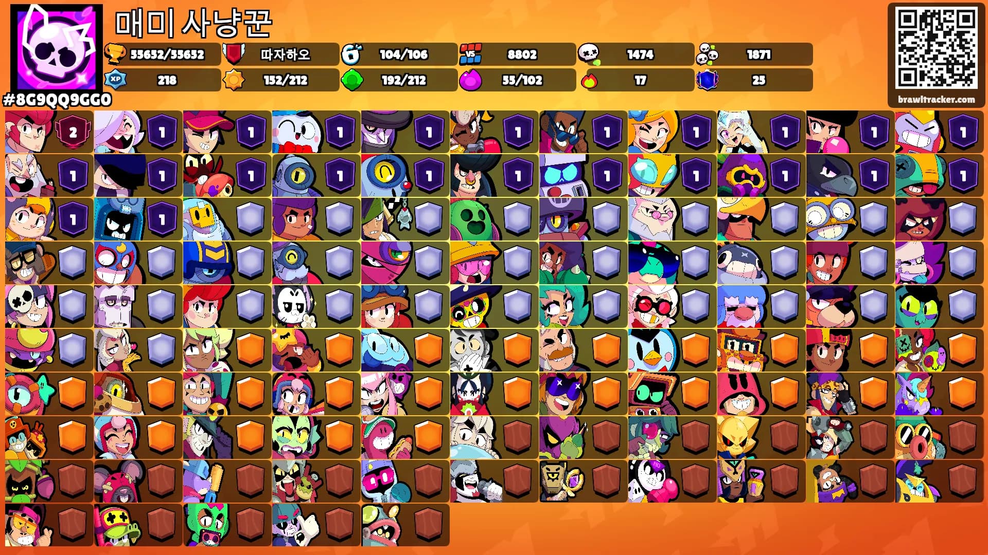 매미 사냥꾼's Ranks
