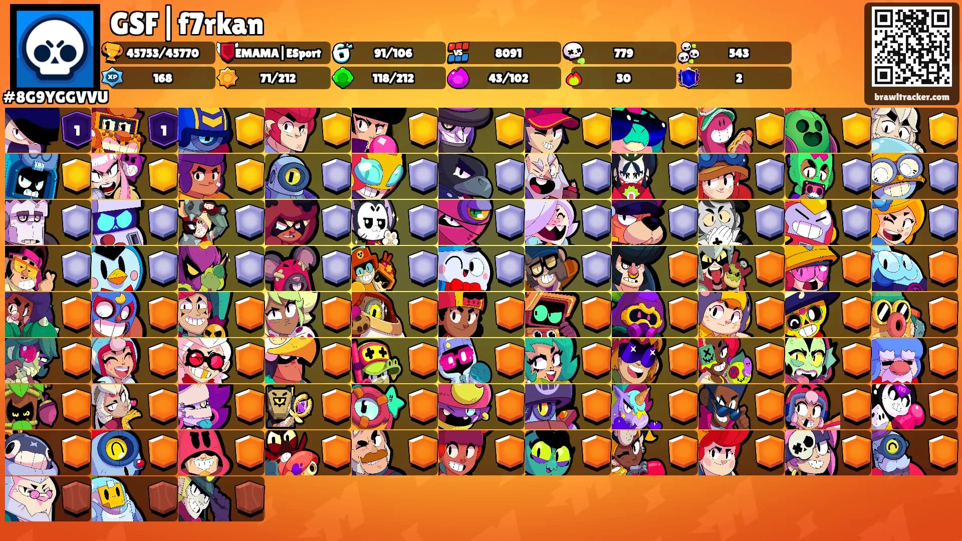GSF|f7rkan's Ranks