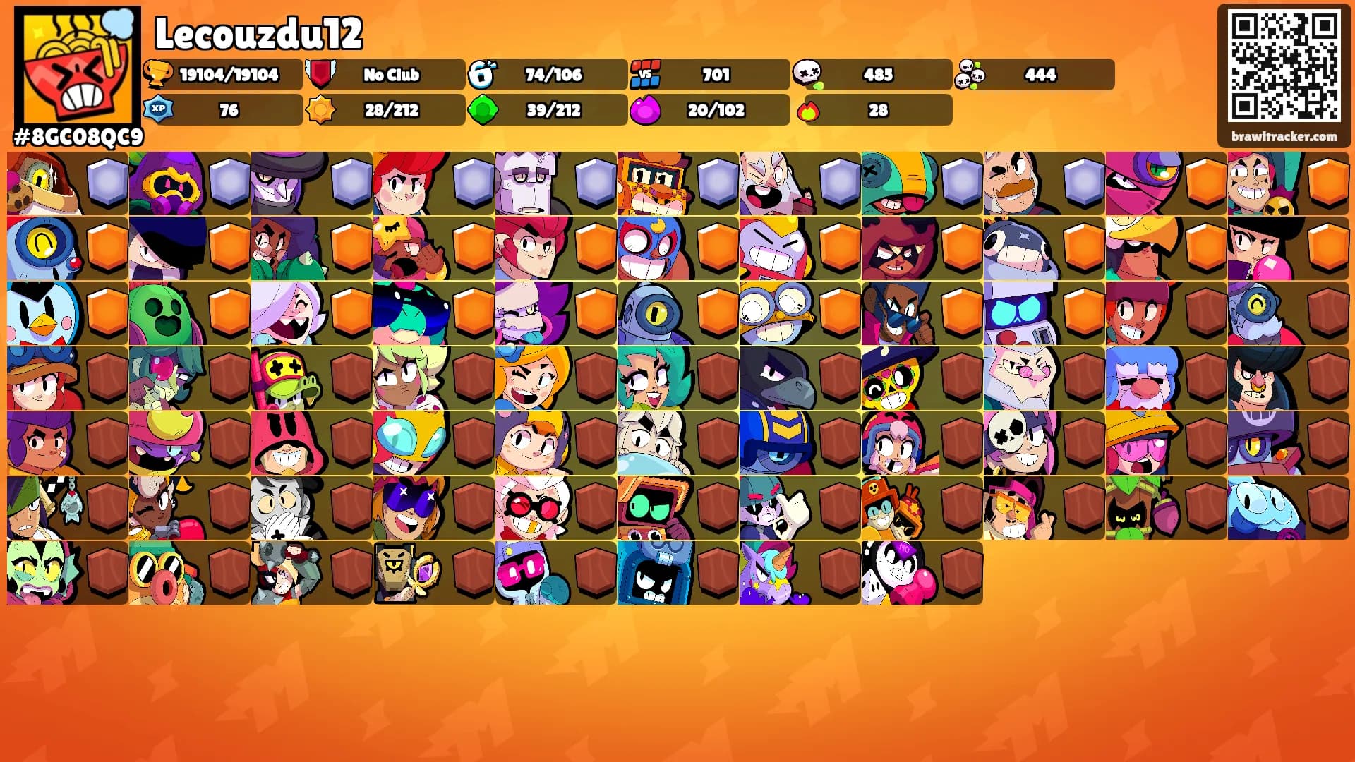 Lecouzdu12's Ranks