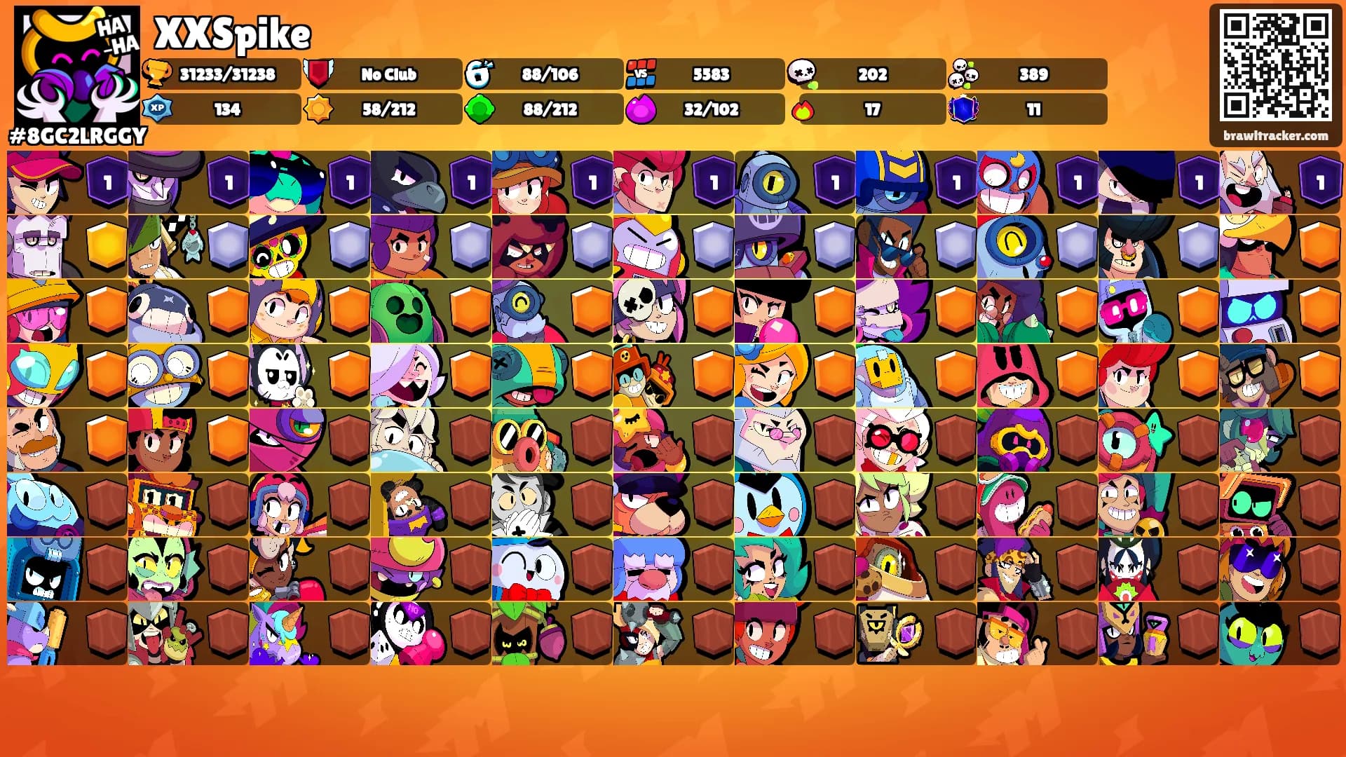 XXSpike's Ranks
