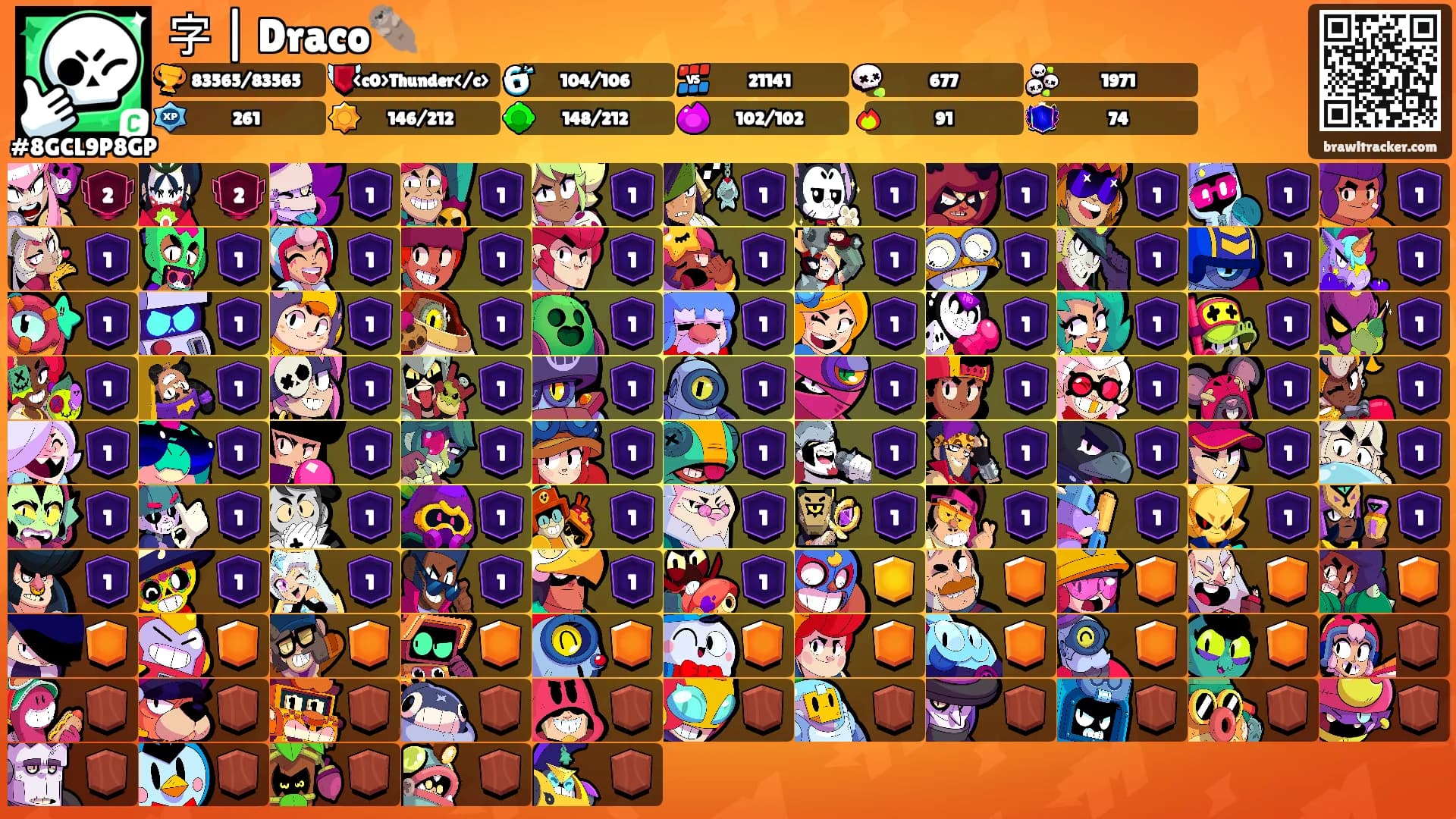 字 | Draco🦦's Ranks