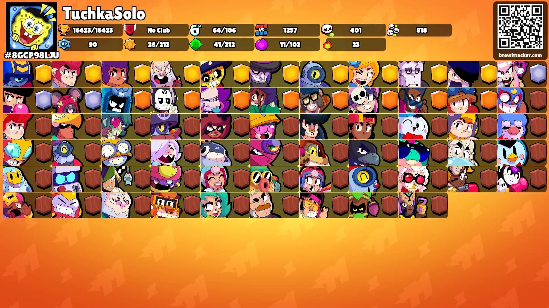 TuchkaSolo's Ranks