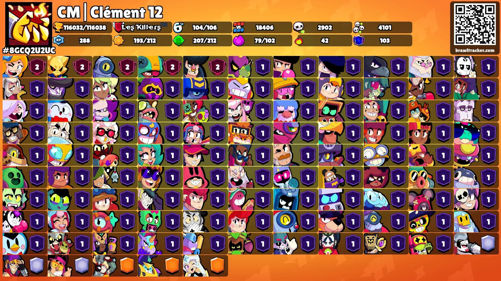 CM|Clément 12's Ranks