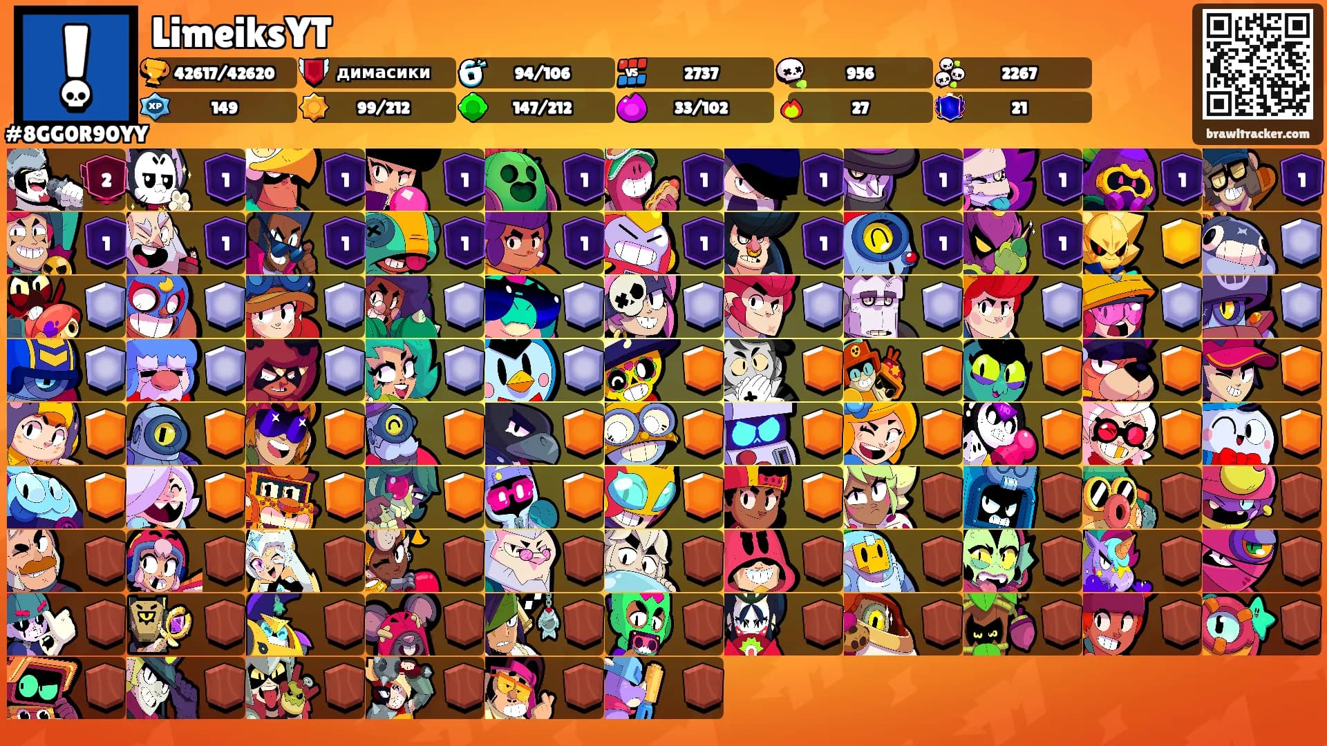 LimeiksYT's Ranks