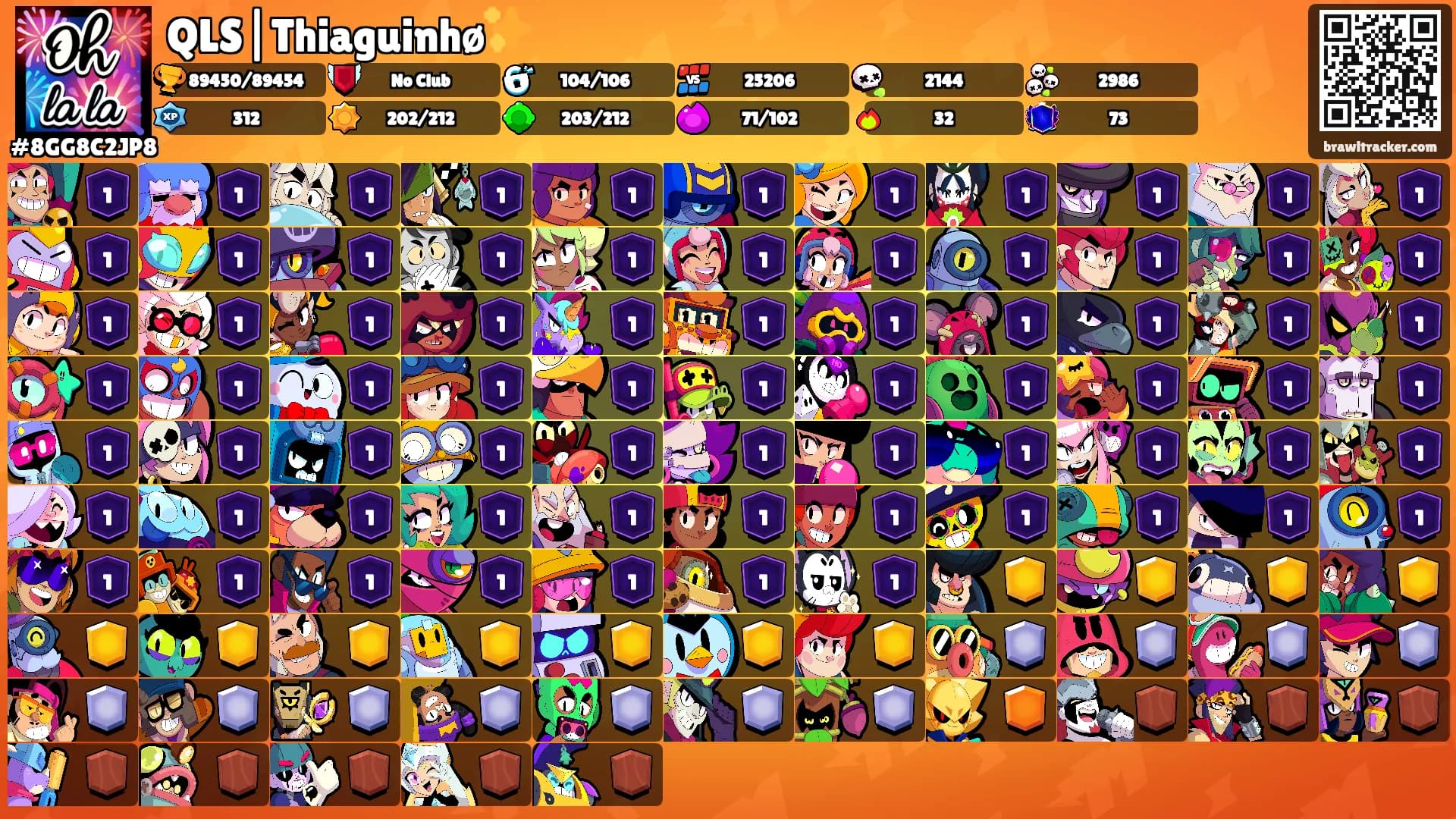 QLS|Thiaguinhø✨'s Ranks