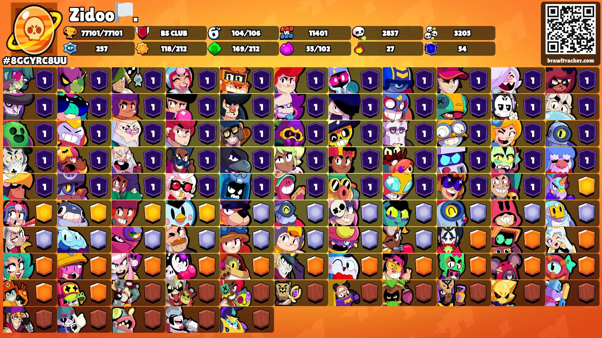 Zidoo🏳️.'s Ranks