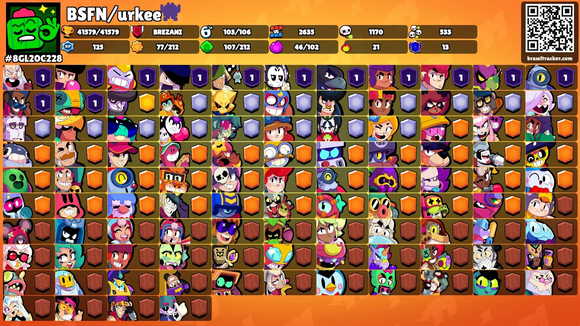 BSFN/urkee👾's Ranks