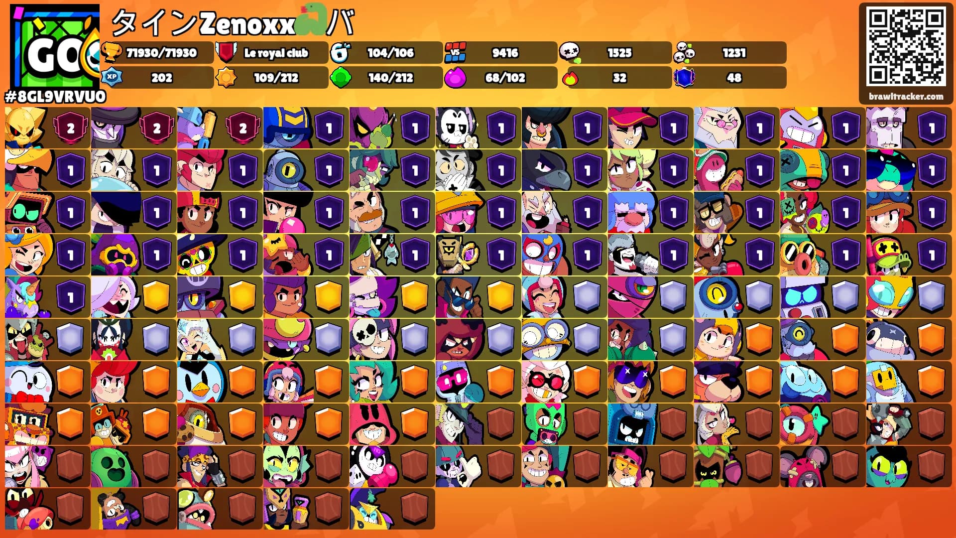 タインZenoxx🐍バ's Ranks