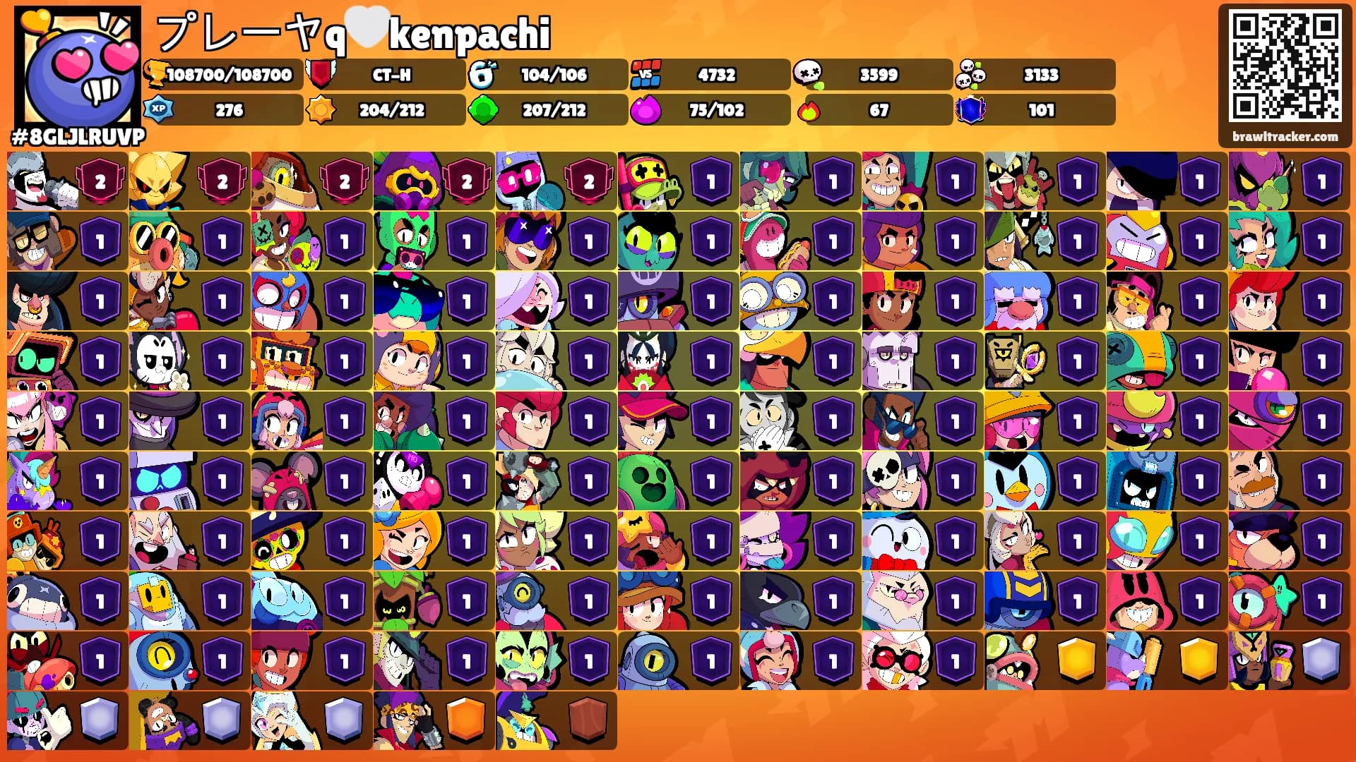 プレーヤq🤍kenpachi's Ranks