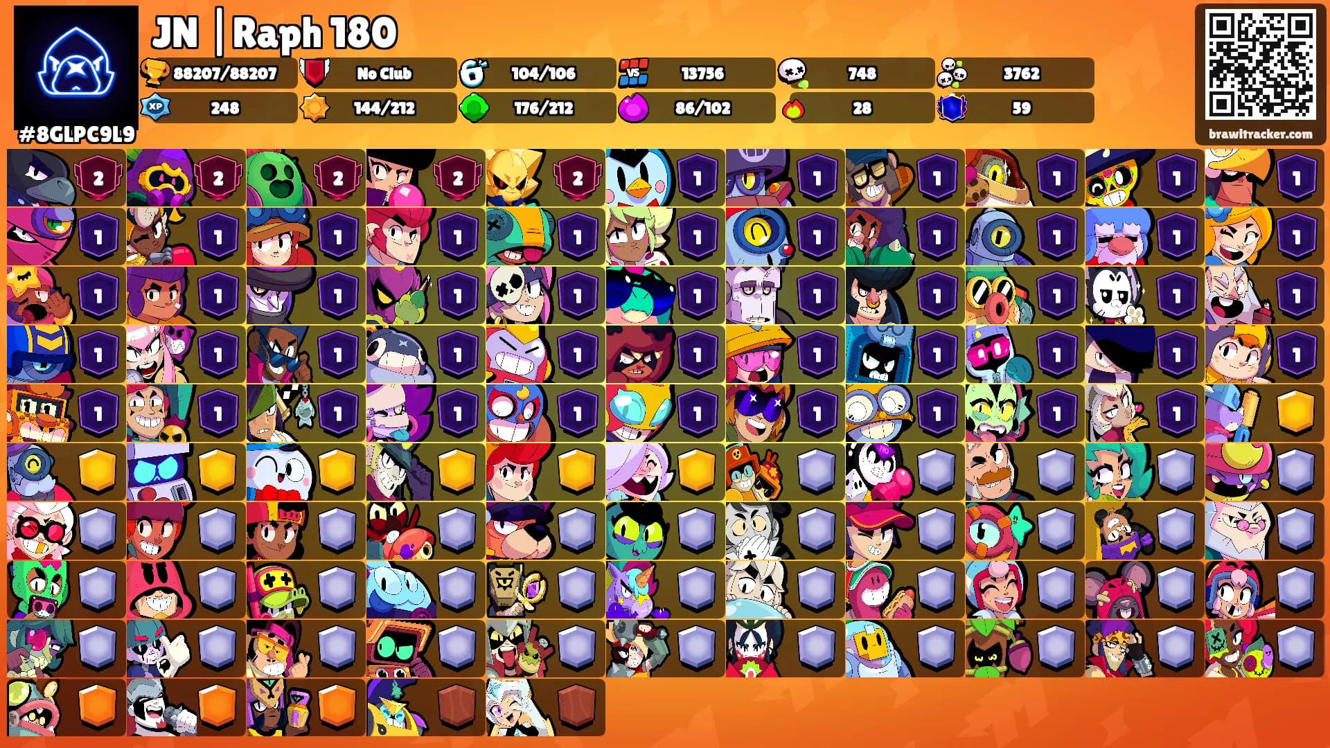 JN |Raph 180's Ranks