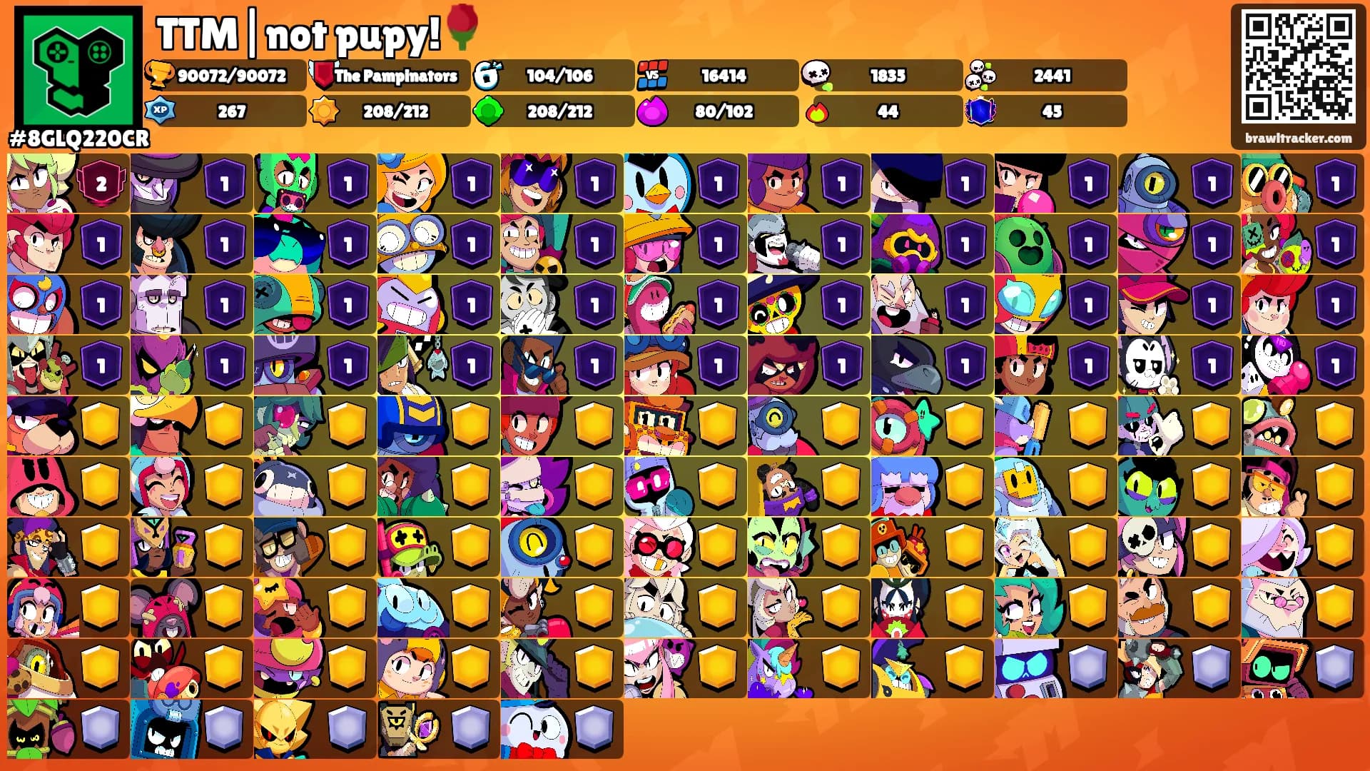 TTM|not pupy!🌹's Ranks