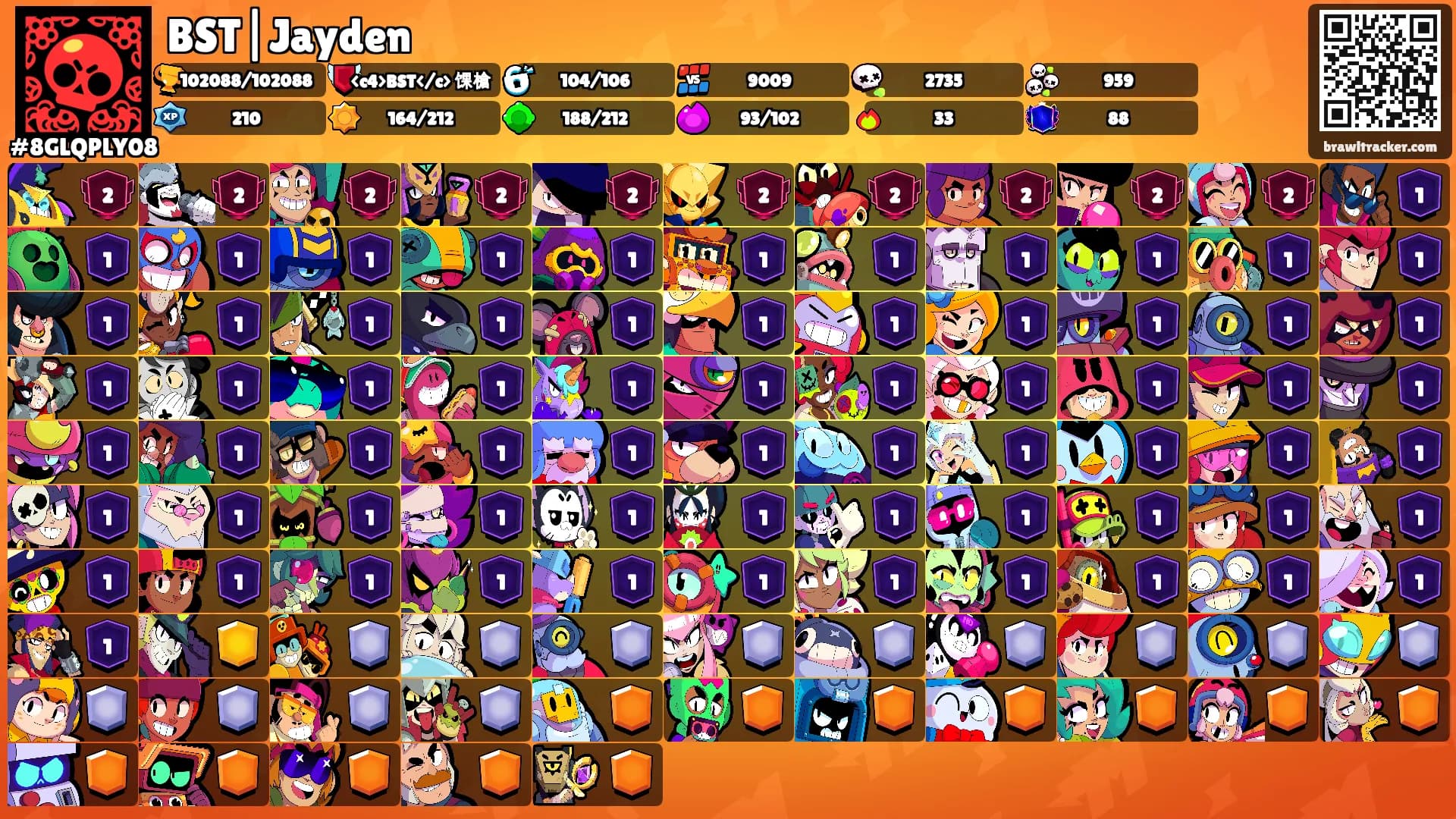 BST|Jayden's Ranks