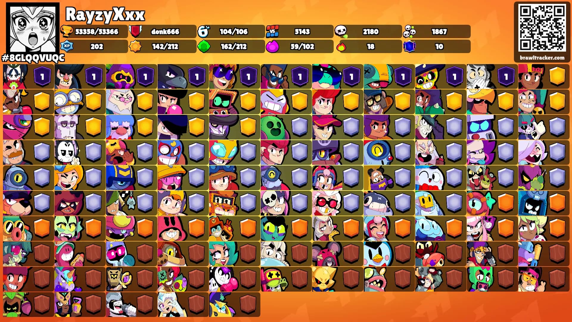 RayzyXxx's Ranks