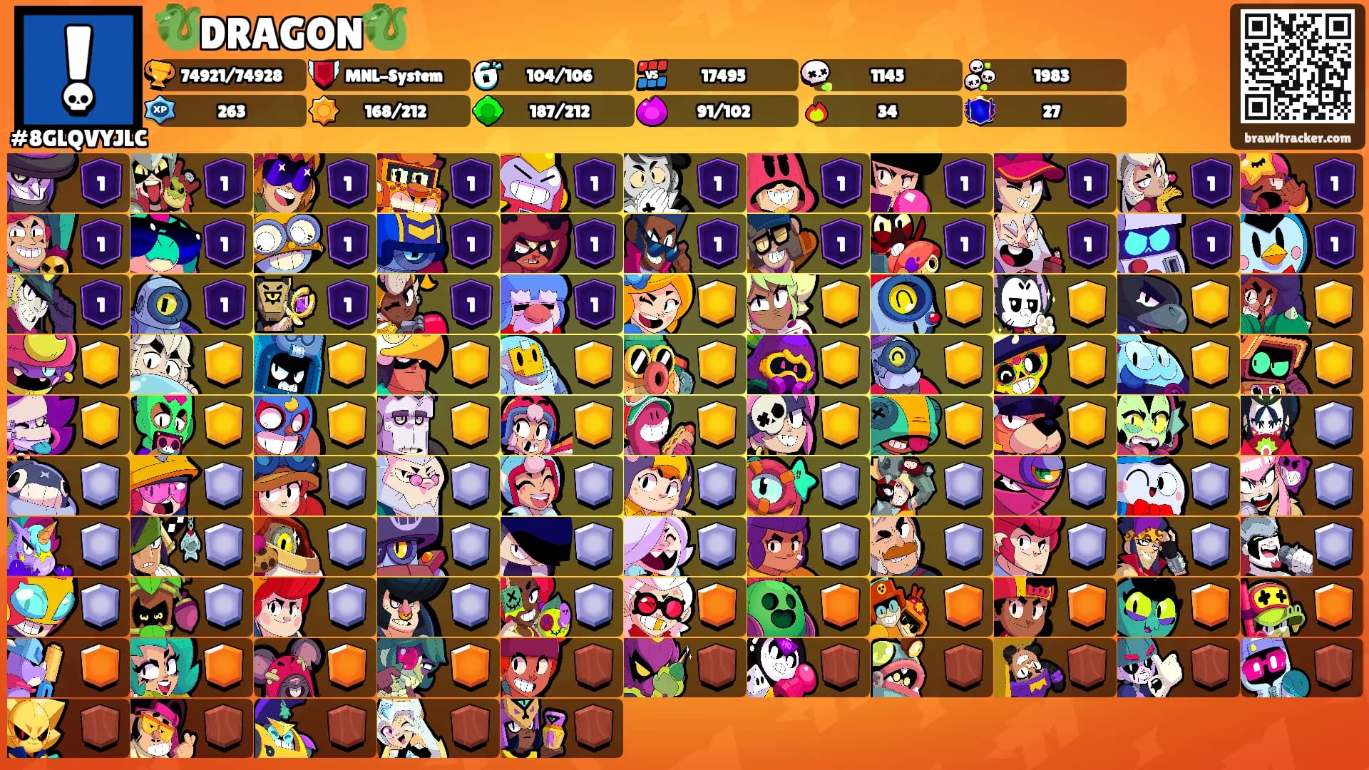 🐉DRAGON🐉's Ranks
